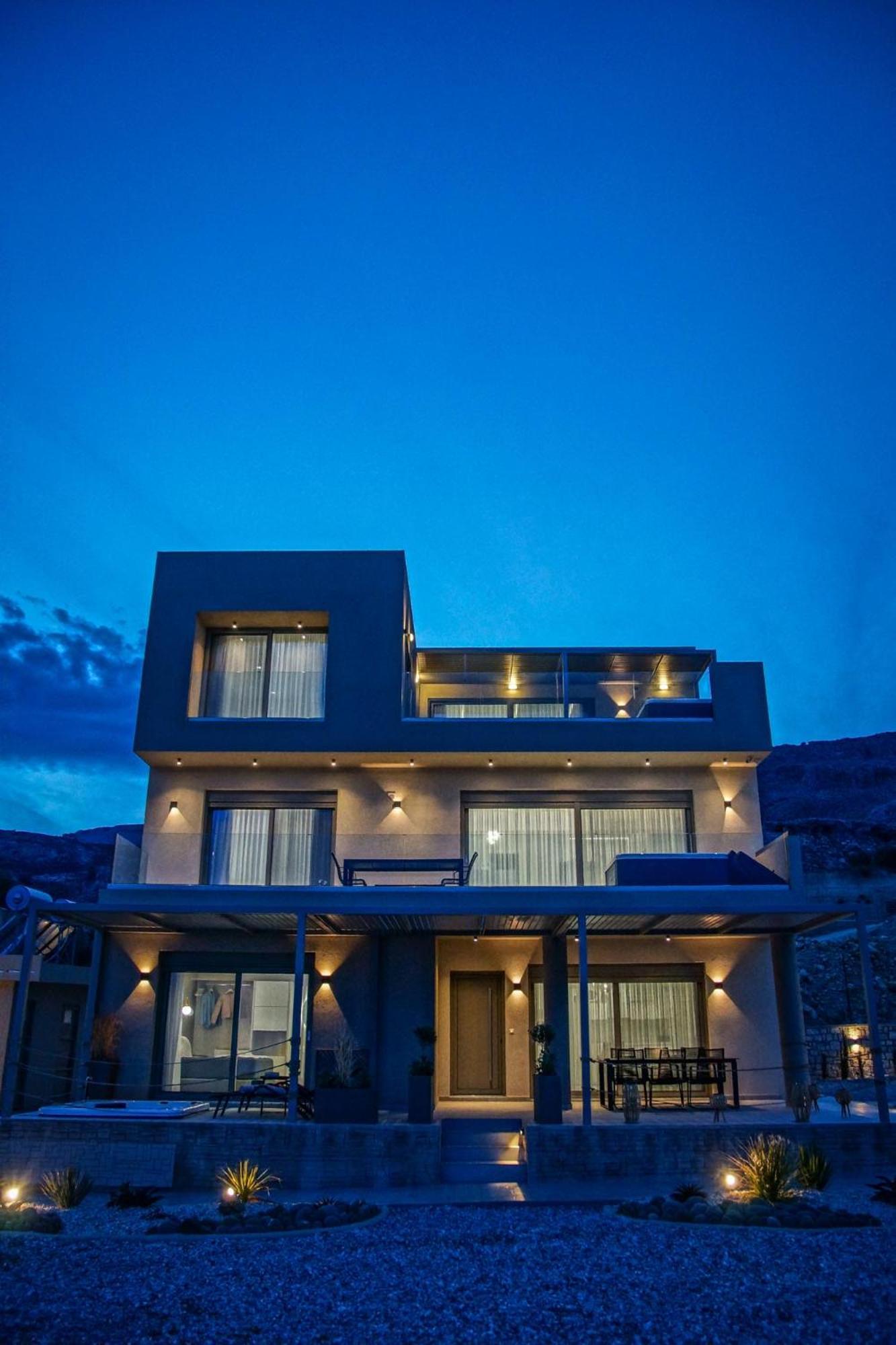 Aquamarine Luxury Suites Archangelos  Eksteriør billede