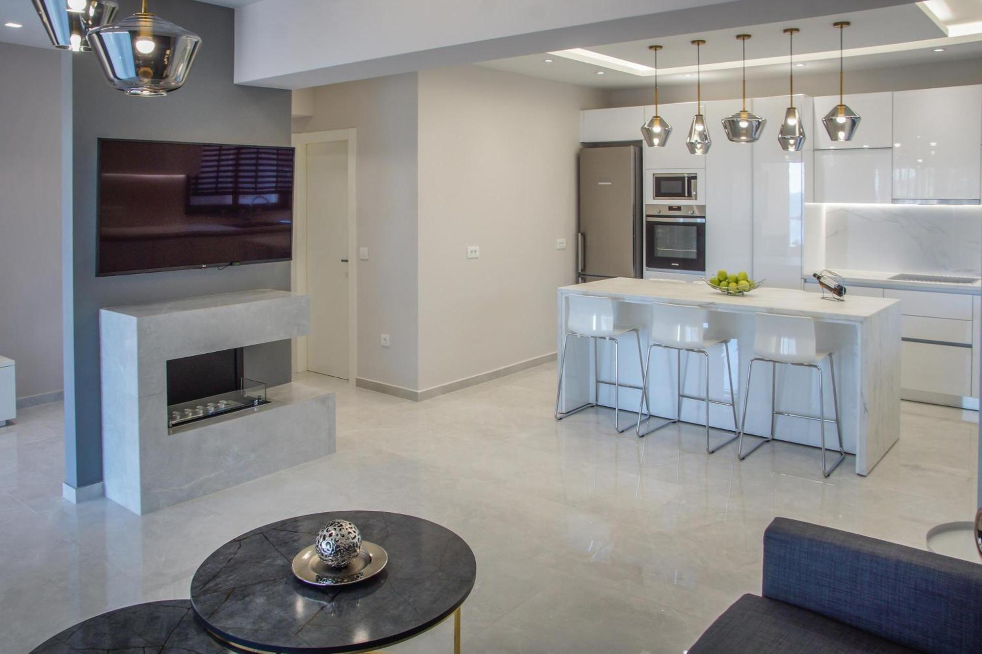 Aquamarine Luxury Suites Archangelos  Eksteriør billede