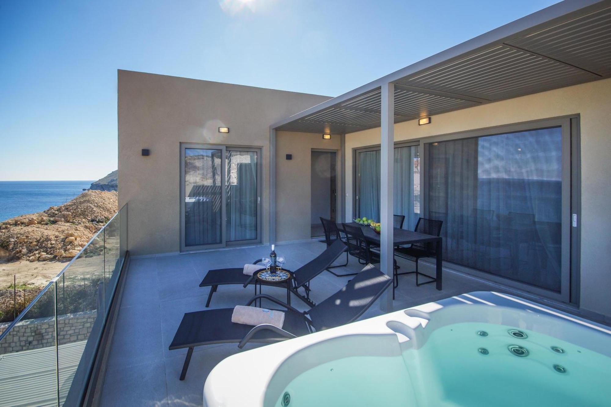 Aquamarine Luxury Suites Archangelos  Eksteriør billede