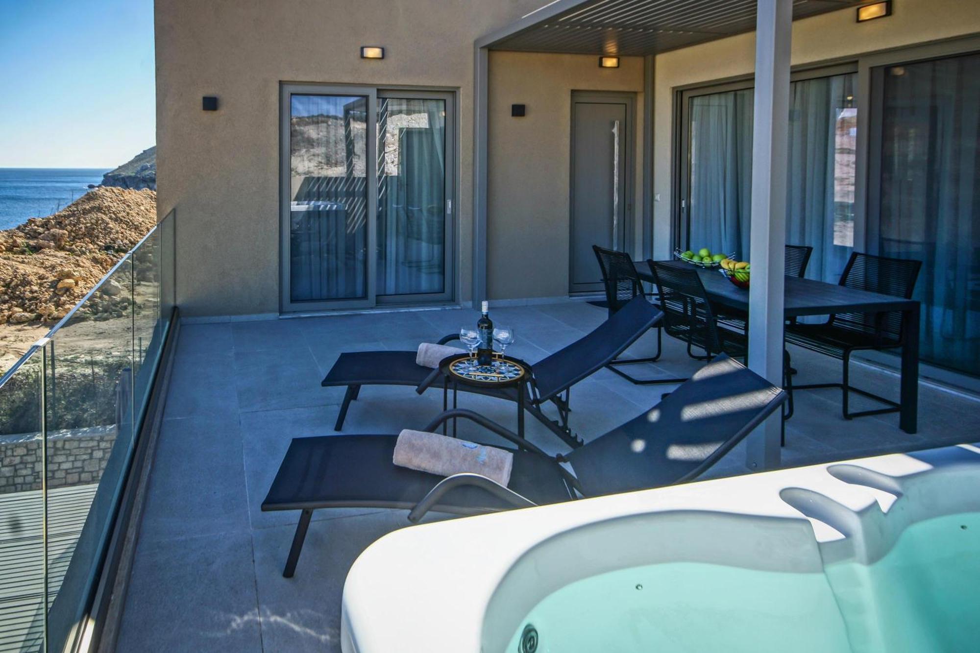 Aquamarine Luxury Suites Archangelos  Eksteriør billede