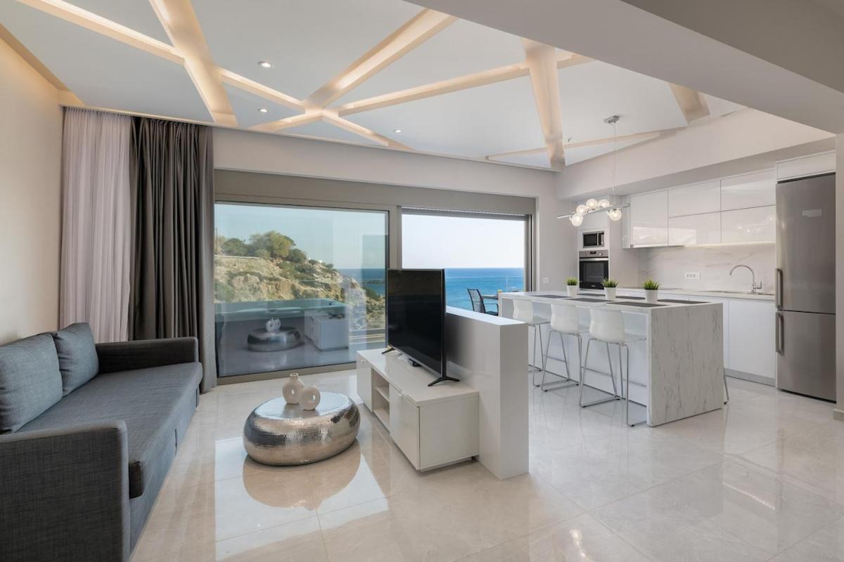 Aquamarine Luxury Suites Archangelos  Eksteriør billede
