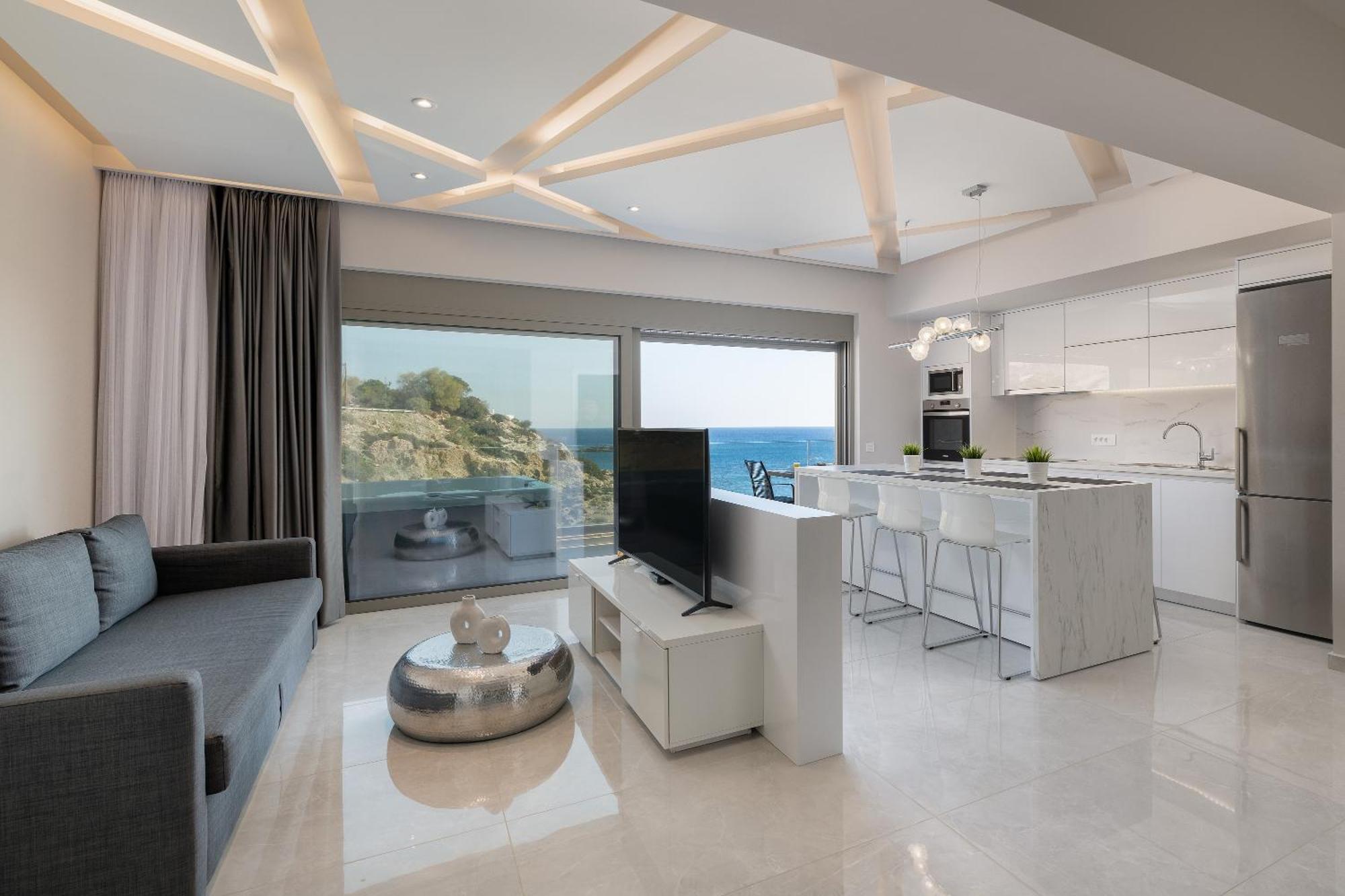 Aquamarine Luxury Suites Archangelos  Eksteriør billede