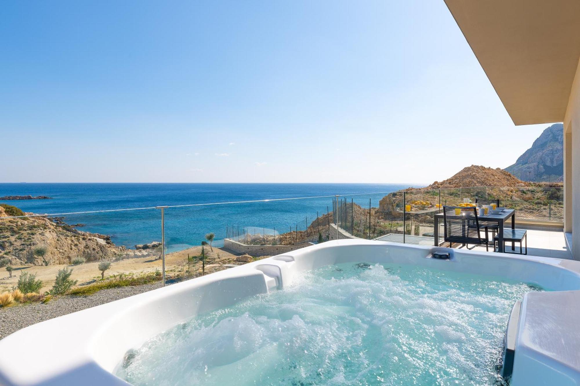 Aquamarine Luxury Suites Archangelos  Eksteriør billede